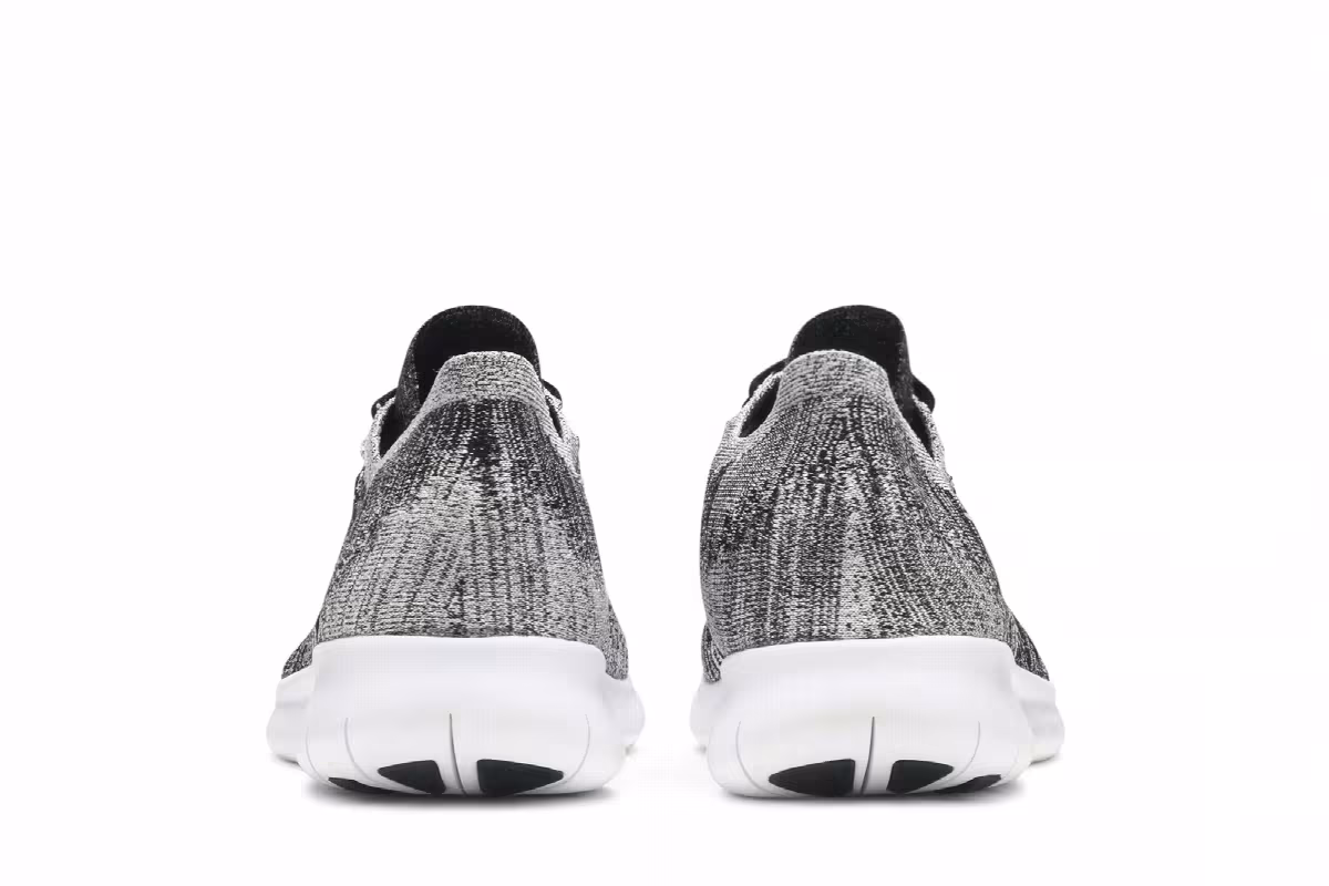 Nike Free RN Flyknit 2017 Oreo, view 7