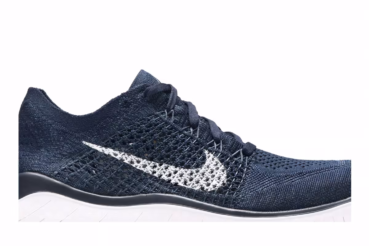 Nike Free RN Flyknit 2018 College Navy, view 3