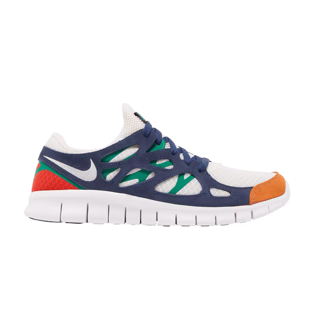 Nike Free Run 2 White Multi-Color