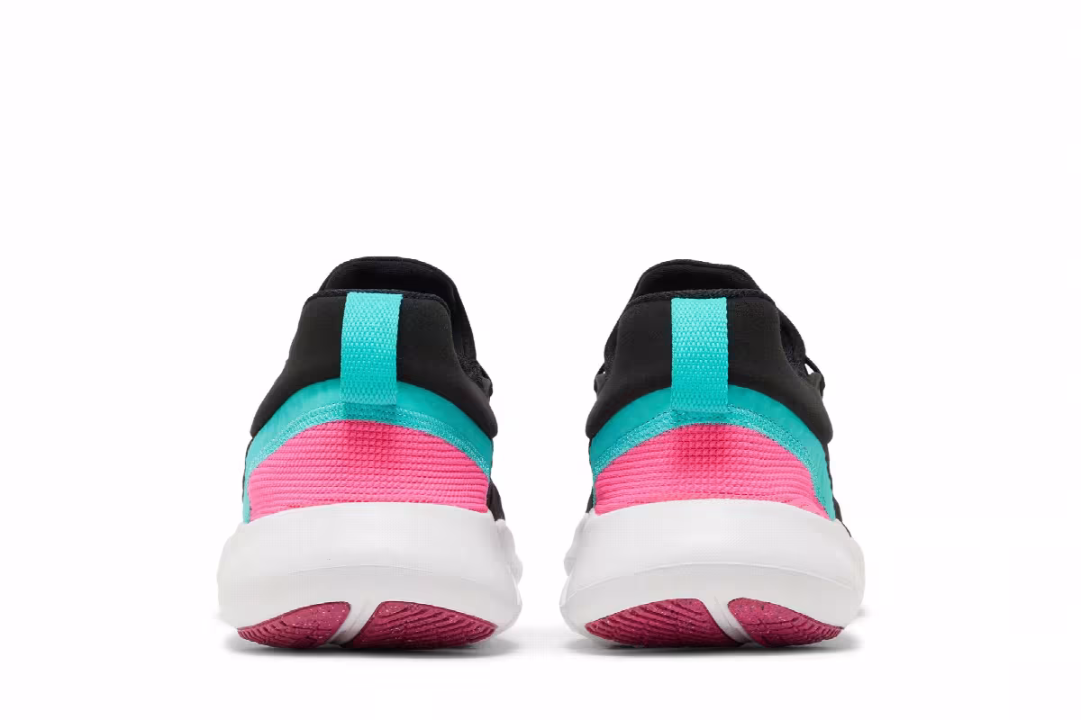 Nike Free Run 5.0 Black Dynamic Turquoise, view 7