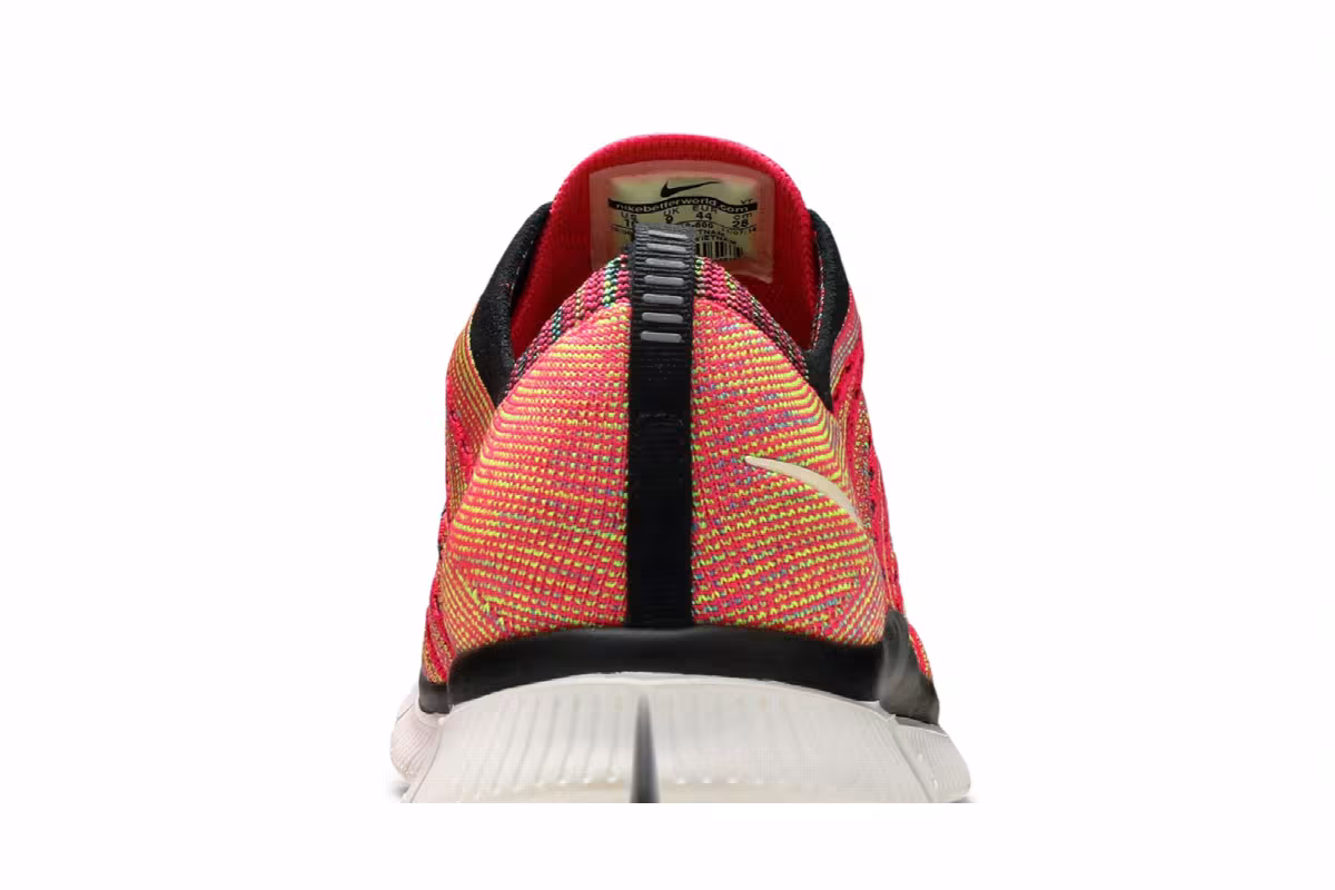 Nike Free Flyknit NSW Pink Flash, view 8
