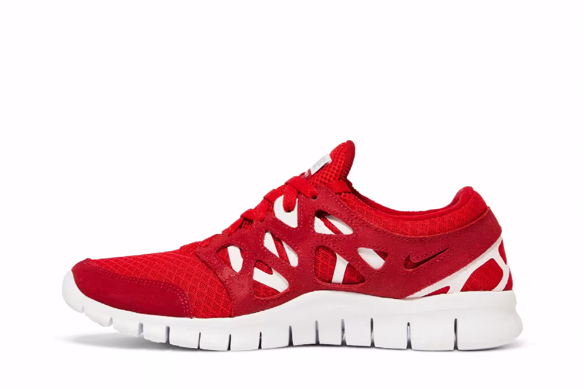 Nike Free Run 2 University Red, view 4