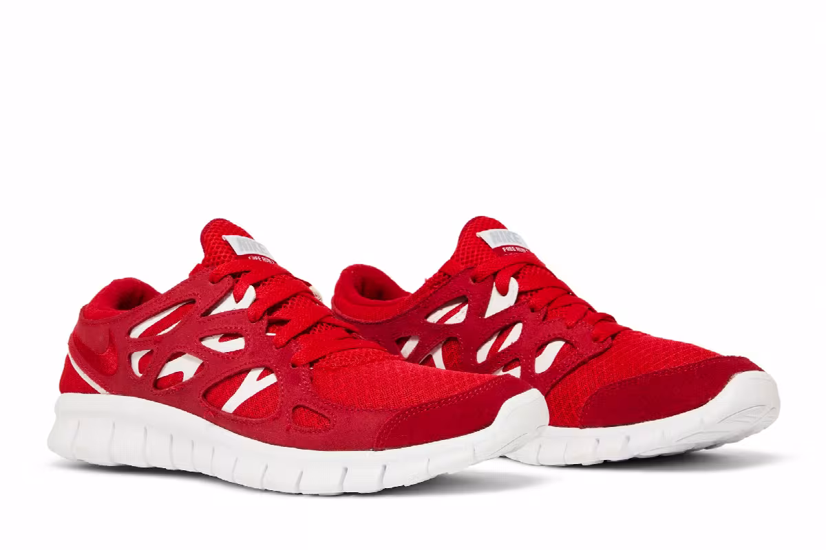 Nike Free Run 2 University Red, view 9