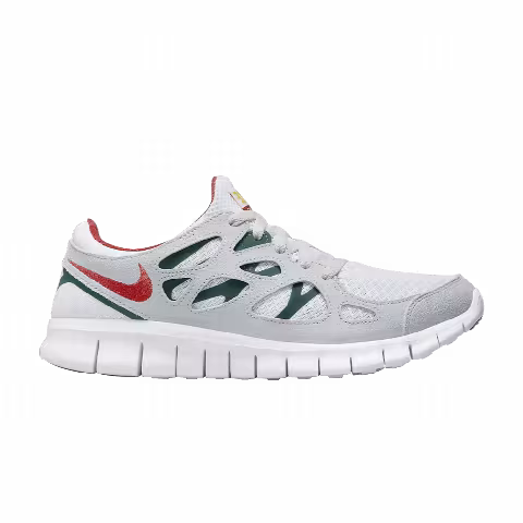 Nike Free Run 2 'White Gorge Green Cinnabar'