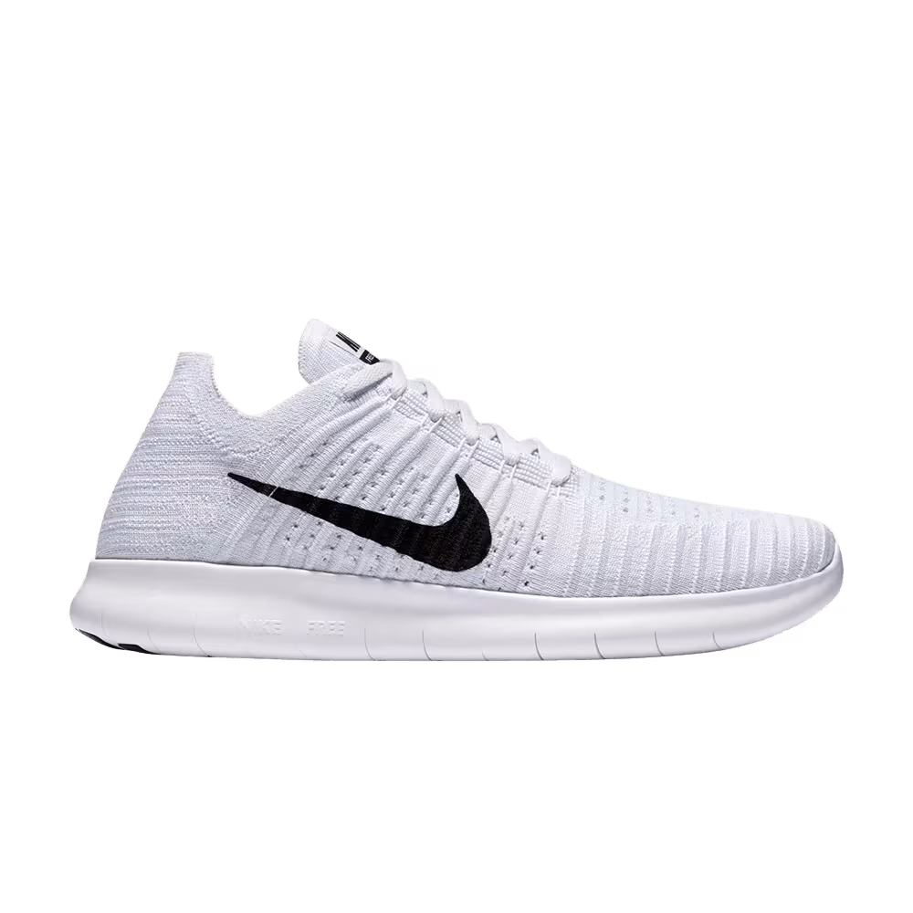 Nike Free RN Flyknit Platinum White
