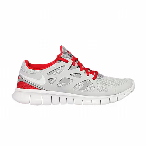 Nike Free Run+ 2 'Pure Platinum Chilling Red'