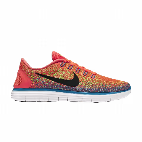 Nike Free RN Distance 'Hyper Orange Blue Lagoon'