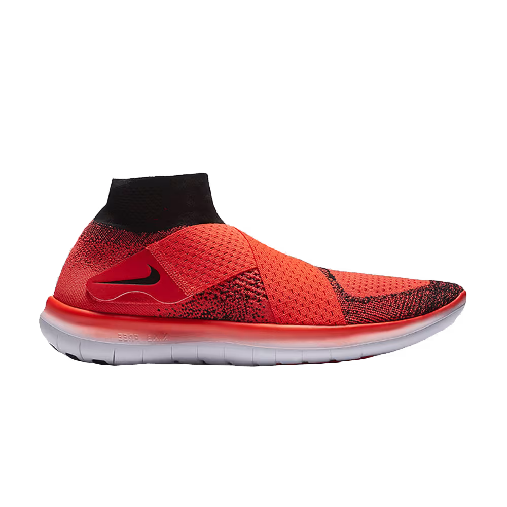 Nike Free Run Motion Flyknit Bright Crimson