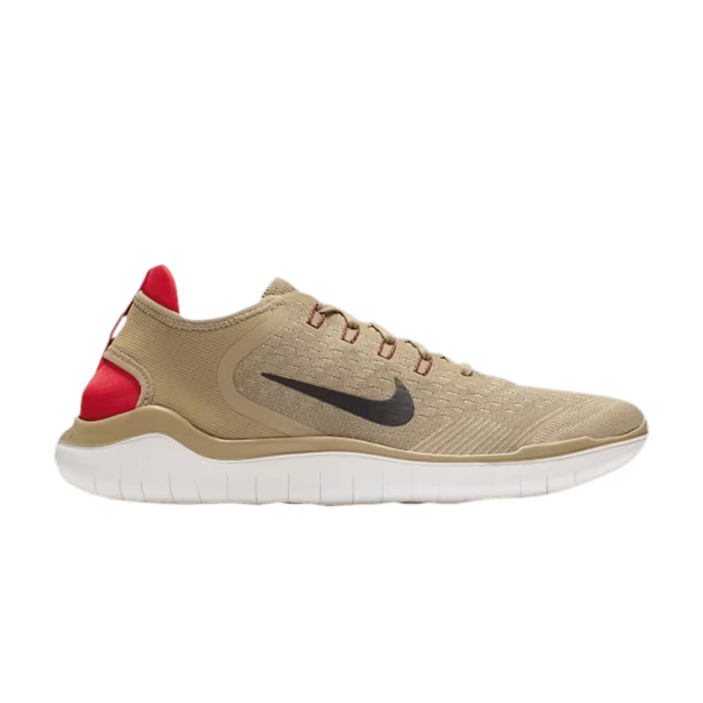 Nike Free RN 2018 Parachute Beige Red Orbit