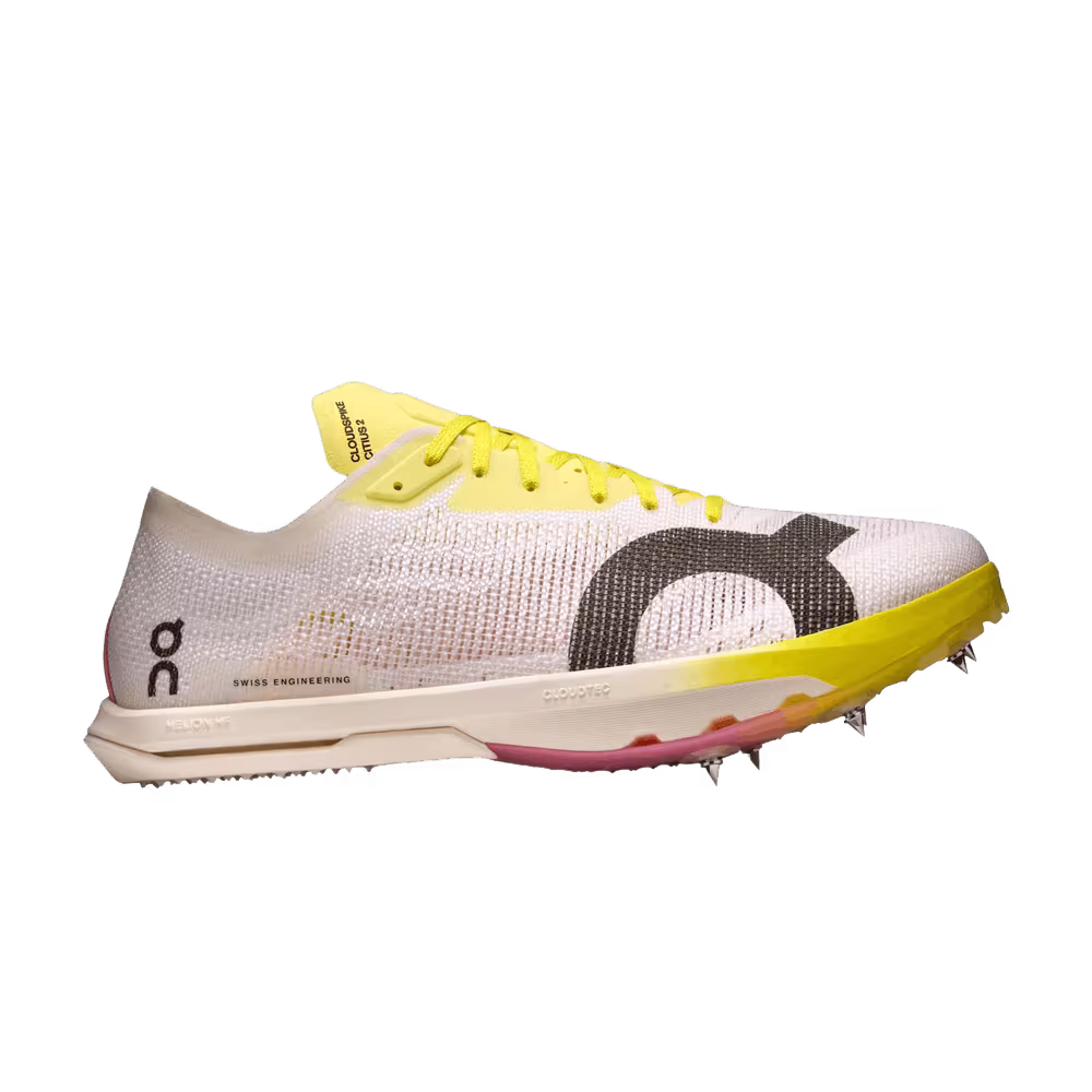 ON Cloudspike Citius 2 White Yellow Raspberry