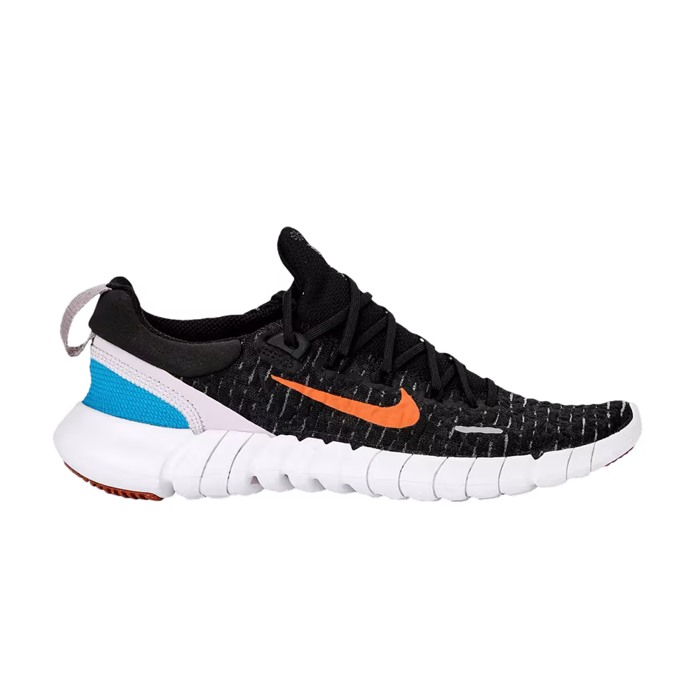 Nike Women's Free RN 5.0 Black Rush Orange