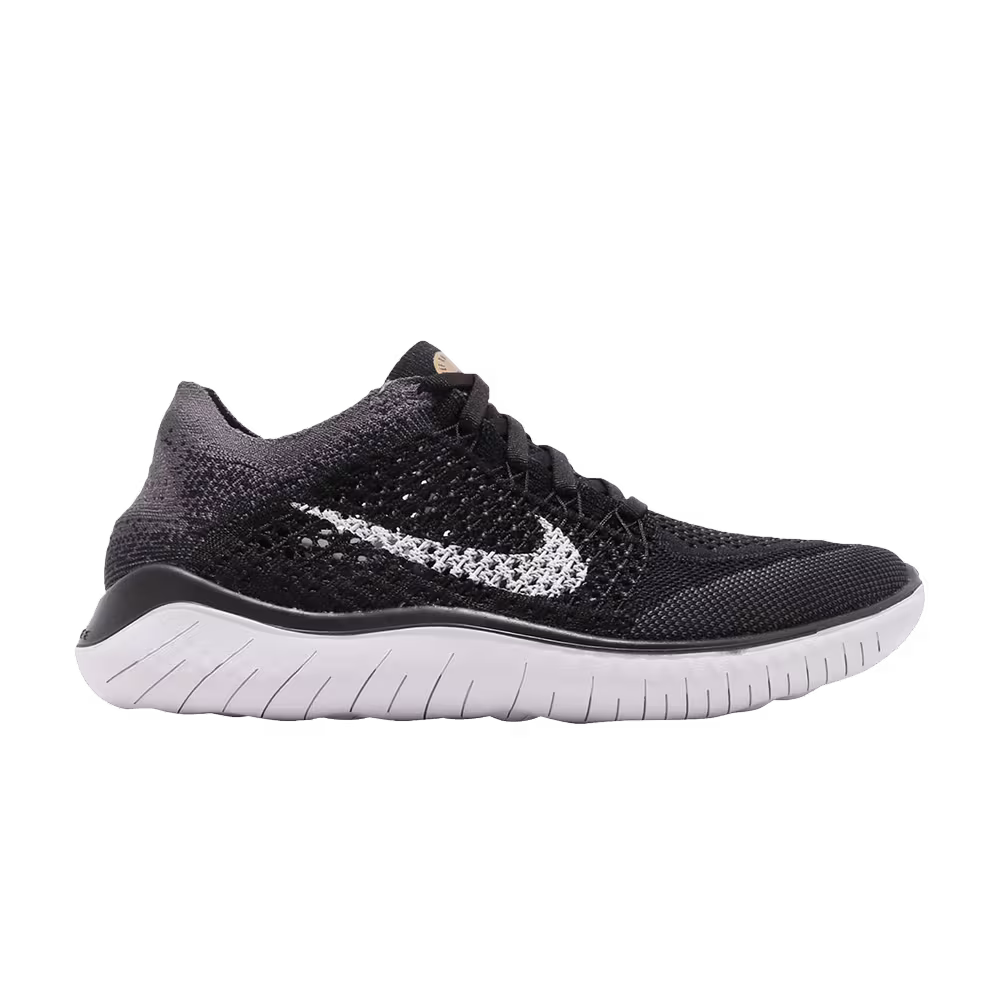 Nike Women's Free RN Flyknit 2018 Metallic Gold