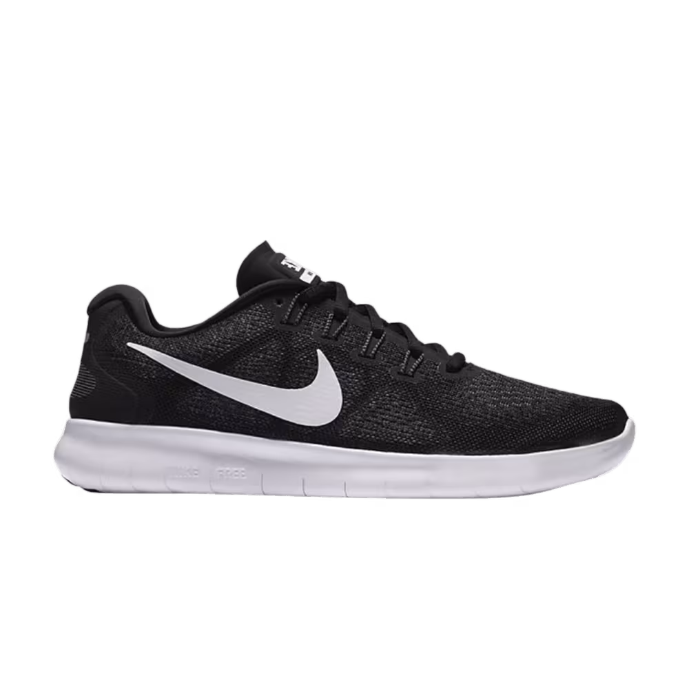 Nike Women's Free RN 2017 Black Dark Grey