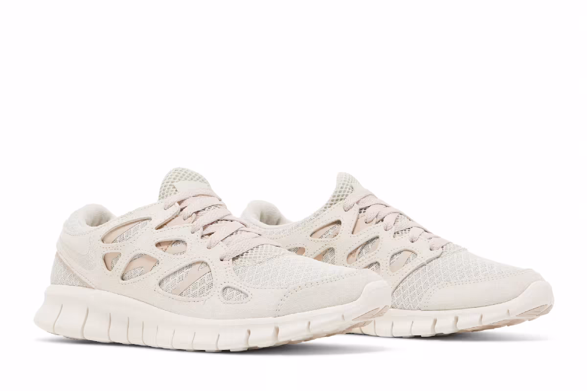 Nike Women's Free Run 2 Pure Platinum, view 9