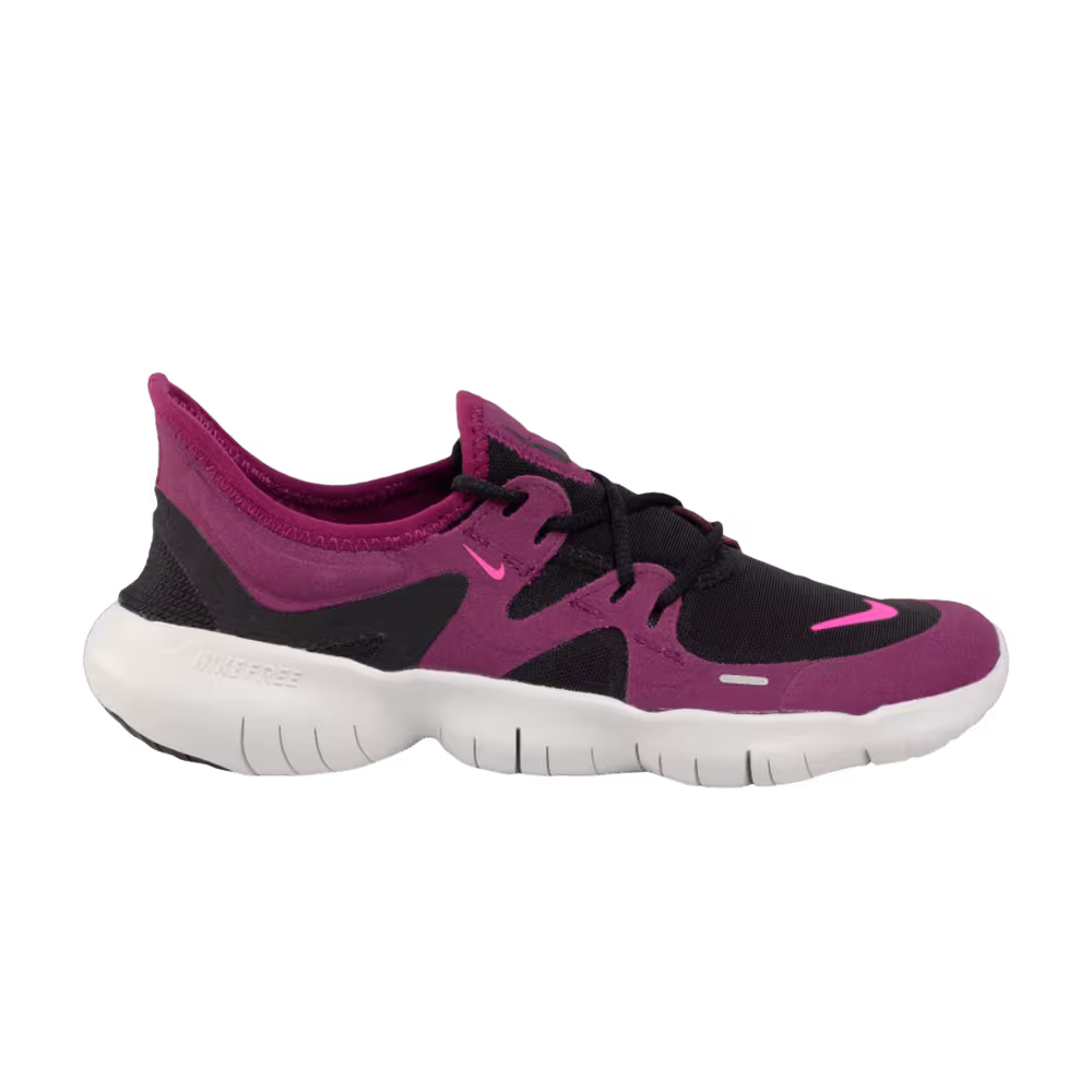 Nike Women's Free RN 5.0 Black True Berry