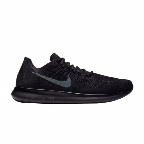 Nike Wmns Free RN Flyknit 2017 'Black Anthracite'