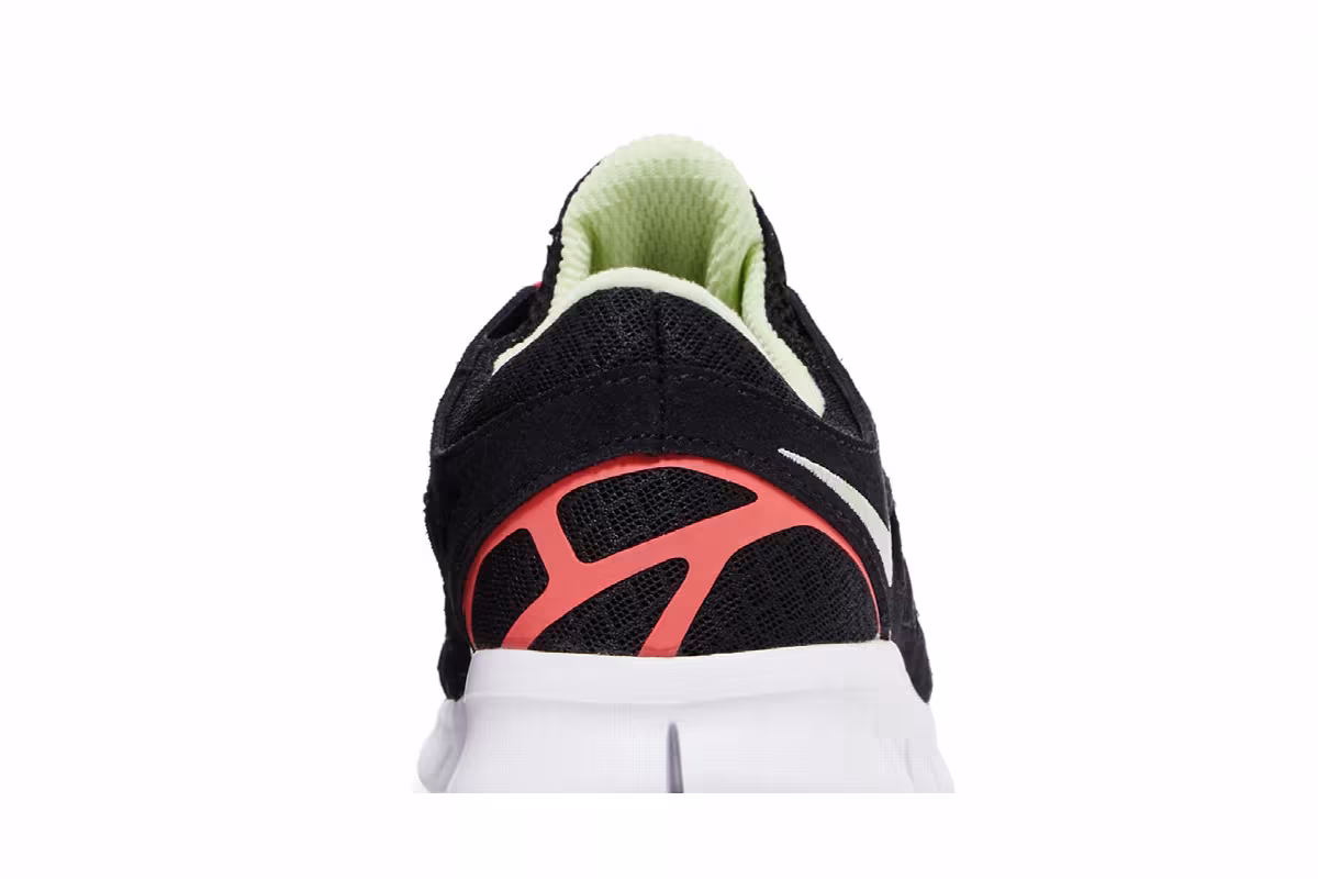 Nike Women's Free Run 2 Black Lime Ice, view 8