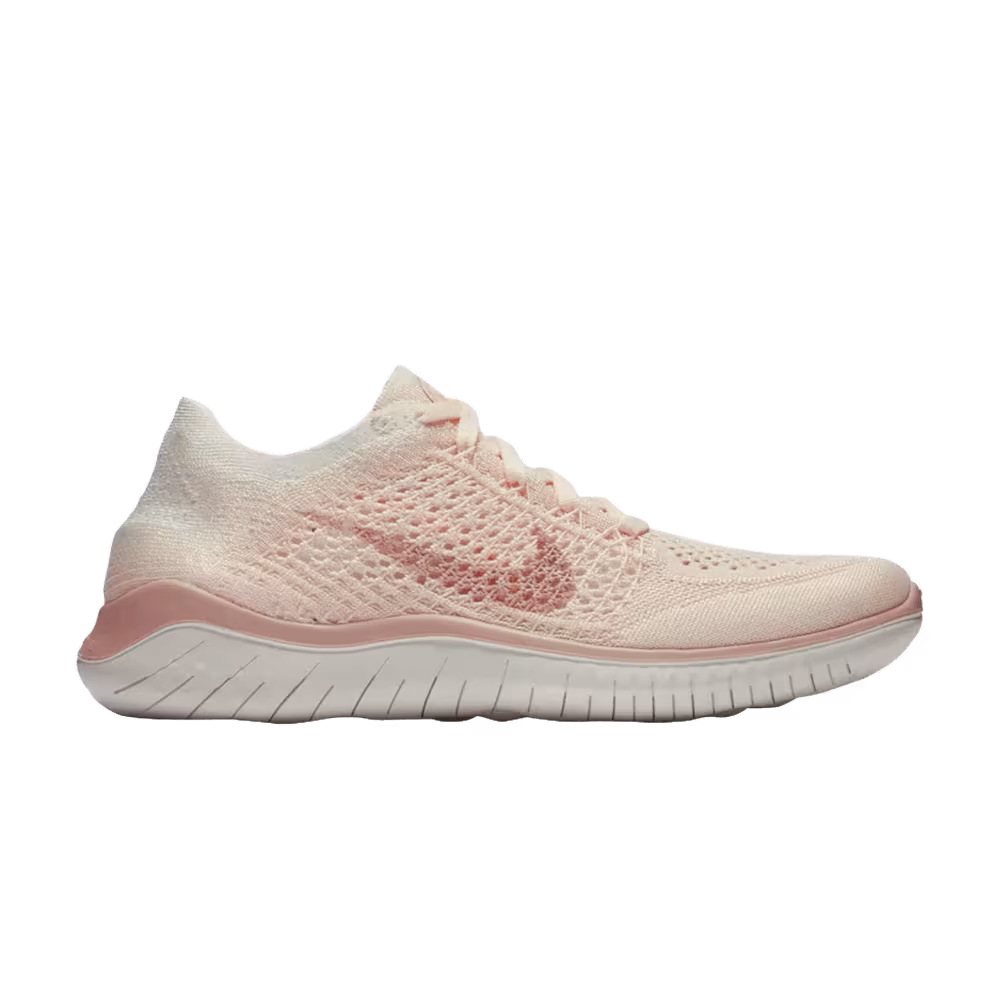 Nike Women's Free RN Flyknit 2018 Varsity Red