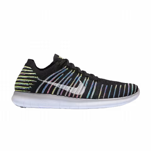 Nike Wmns Free RN Flyknit 'Black Multi'