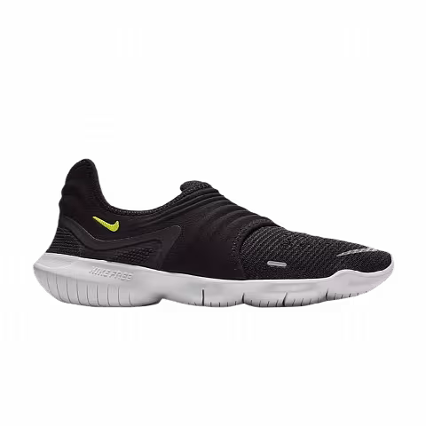 Nike Wmns Free RN Flyknit 3.0 'Black Volt'