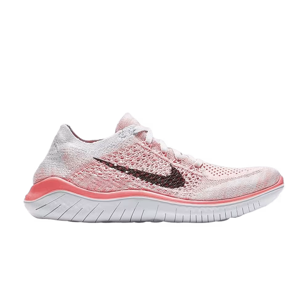 Nike Women's Free RN Flyknit 2018 Crimson Pulse