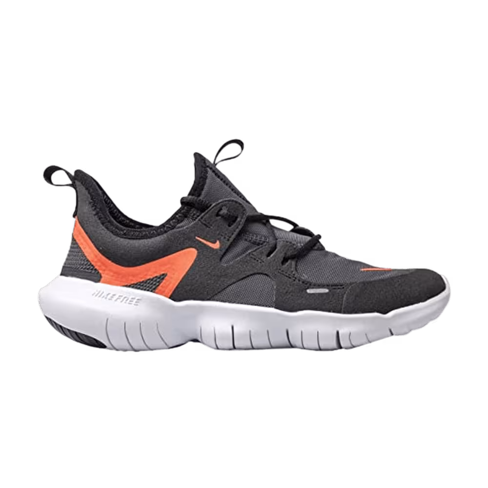 Nike Free RN 5.0 GS Black Bright Crimson