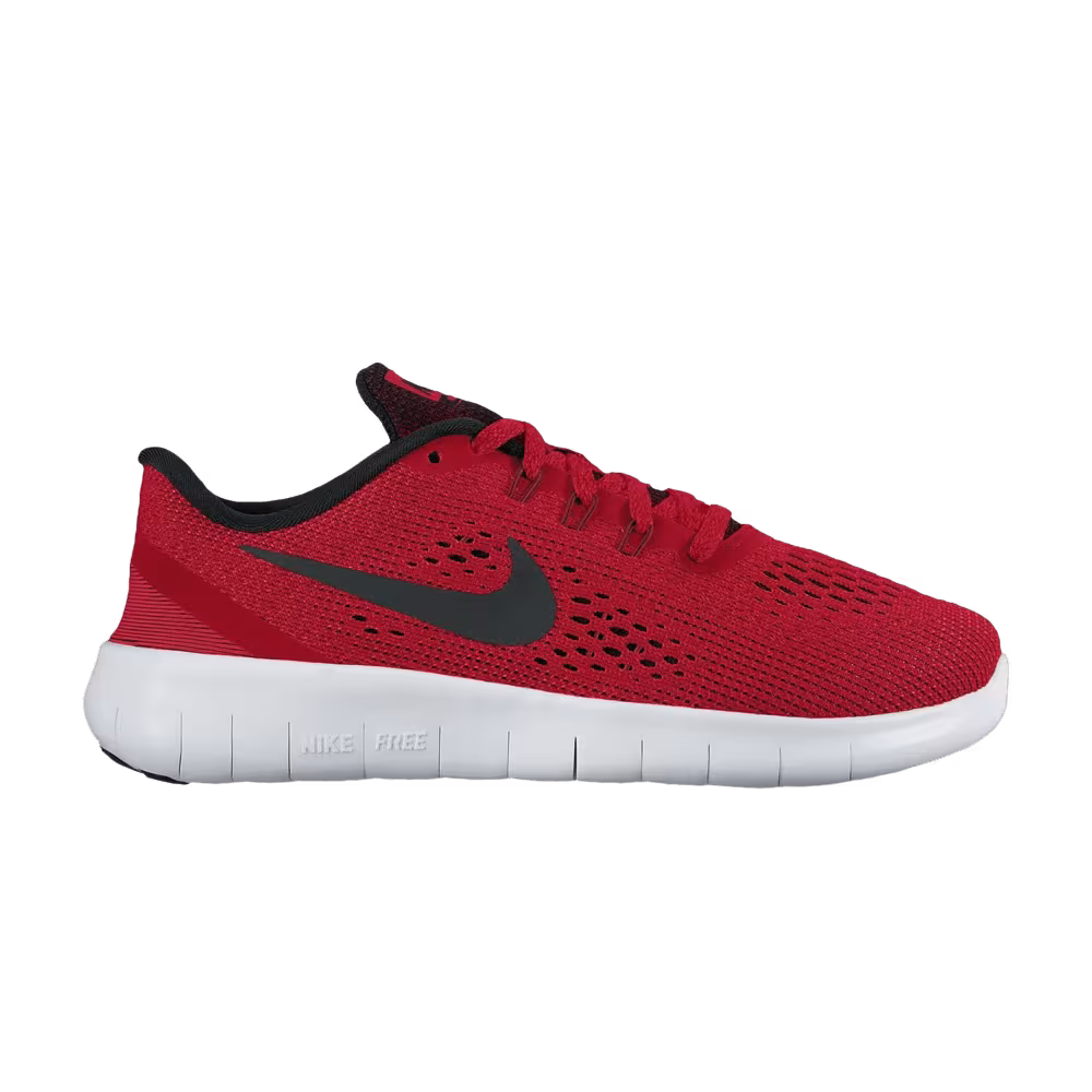 Nike Free RN GS University Red Black