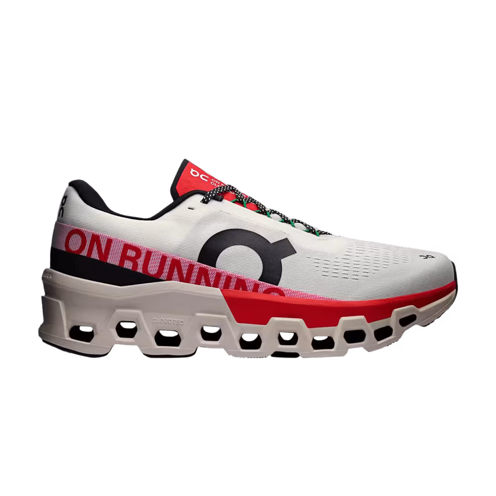 Cloudmonster 2 Ivory Silver Red