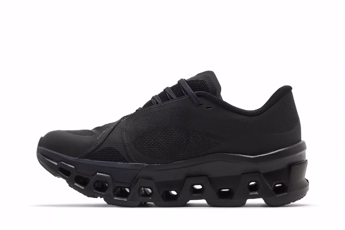 Post Archive Faction x Women's Cloudmonster 2 Black Magnet, view 4
