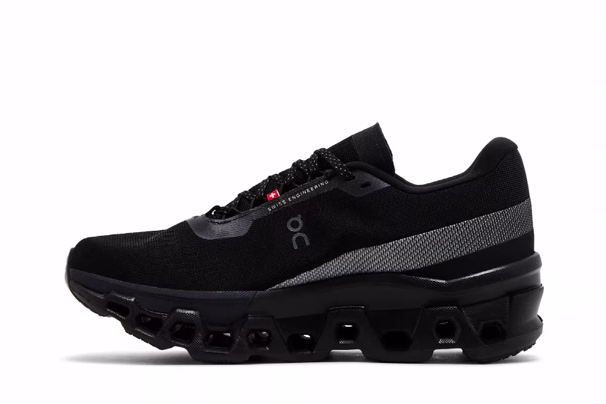 Women's Cloudmonster 2 Black Eclipse, view 4