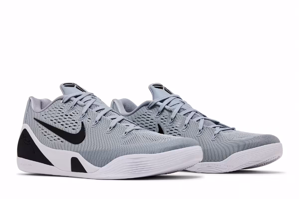 Nike Kobe 9 EM Protro TB P Wolf Grey, view 9