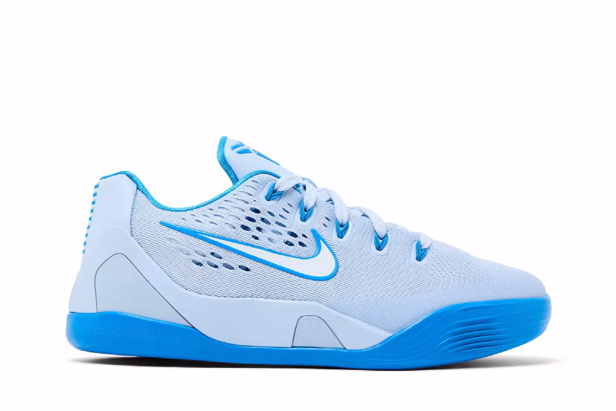 Nike Kobe 9 Low EM GS Hydrogen Blue, view 2