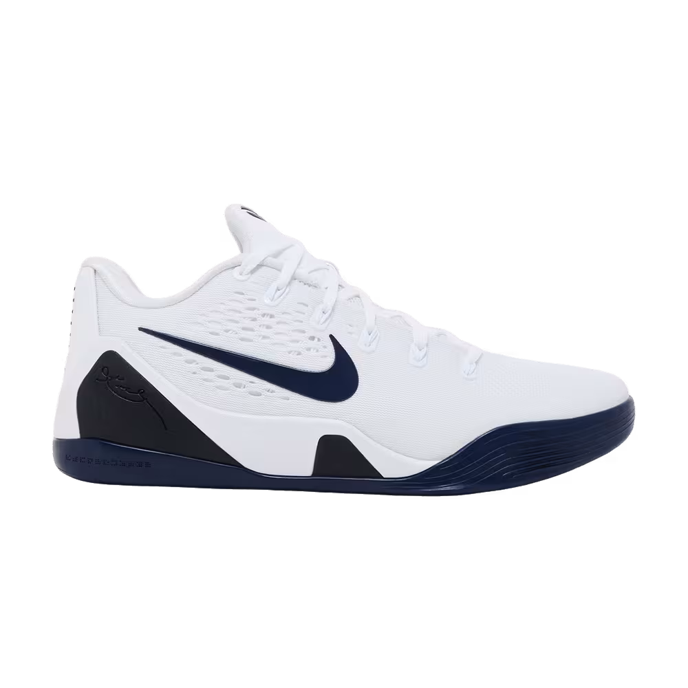 Nike Kobe 9 Elite Low EM TB White Midnight Navy