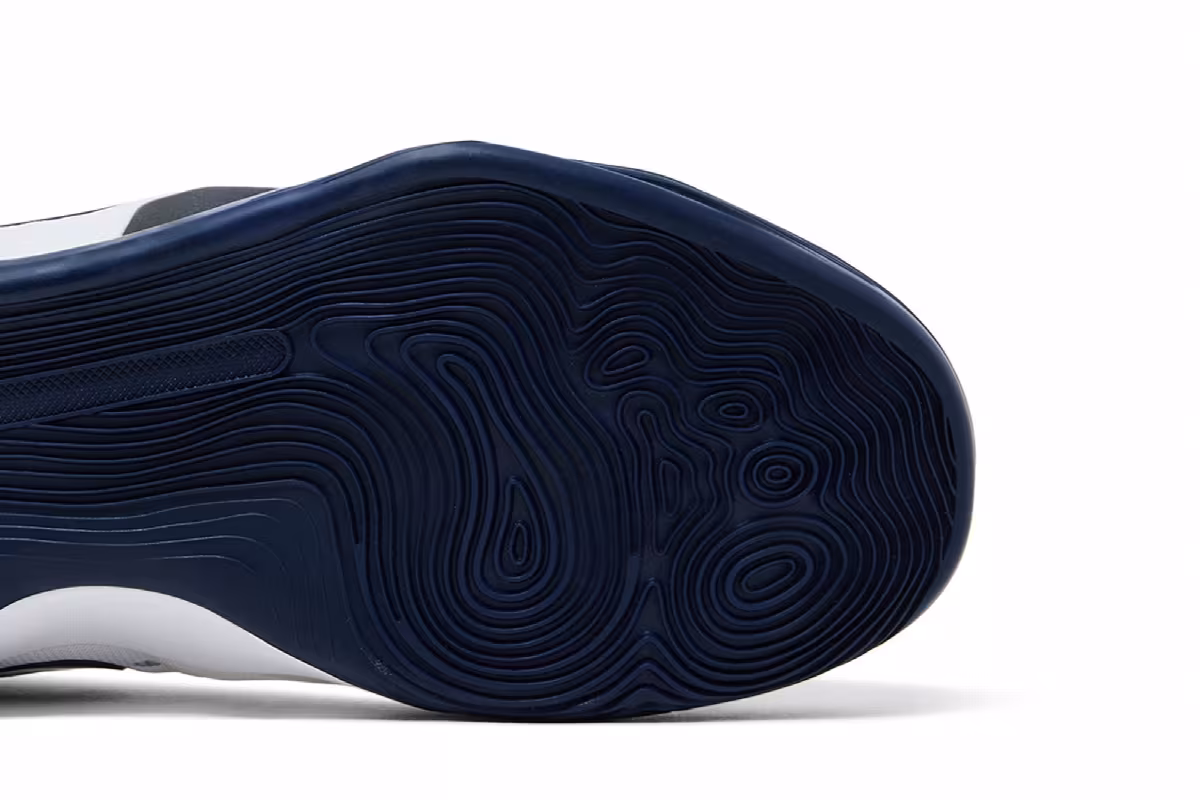 Nike Kobe 9 Elite Low EM TB White Midnight Navy, view 6