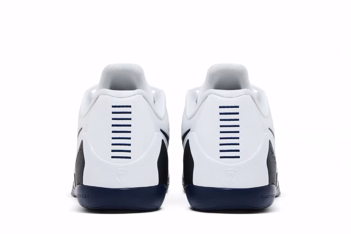 Nike Kobe 9 Elite Low EM TB White Midnight Navy, view 7