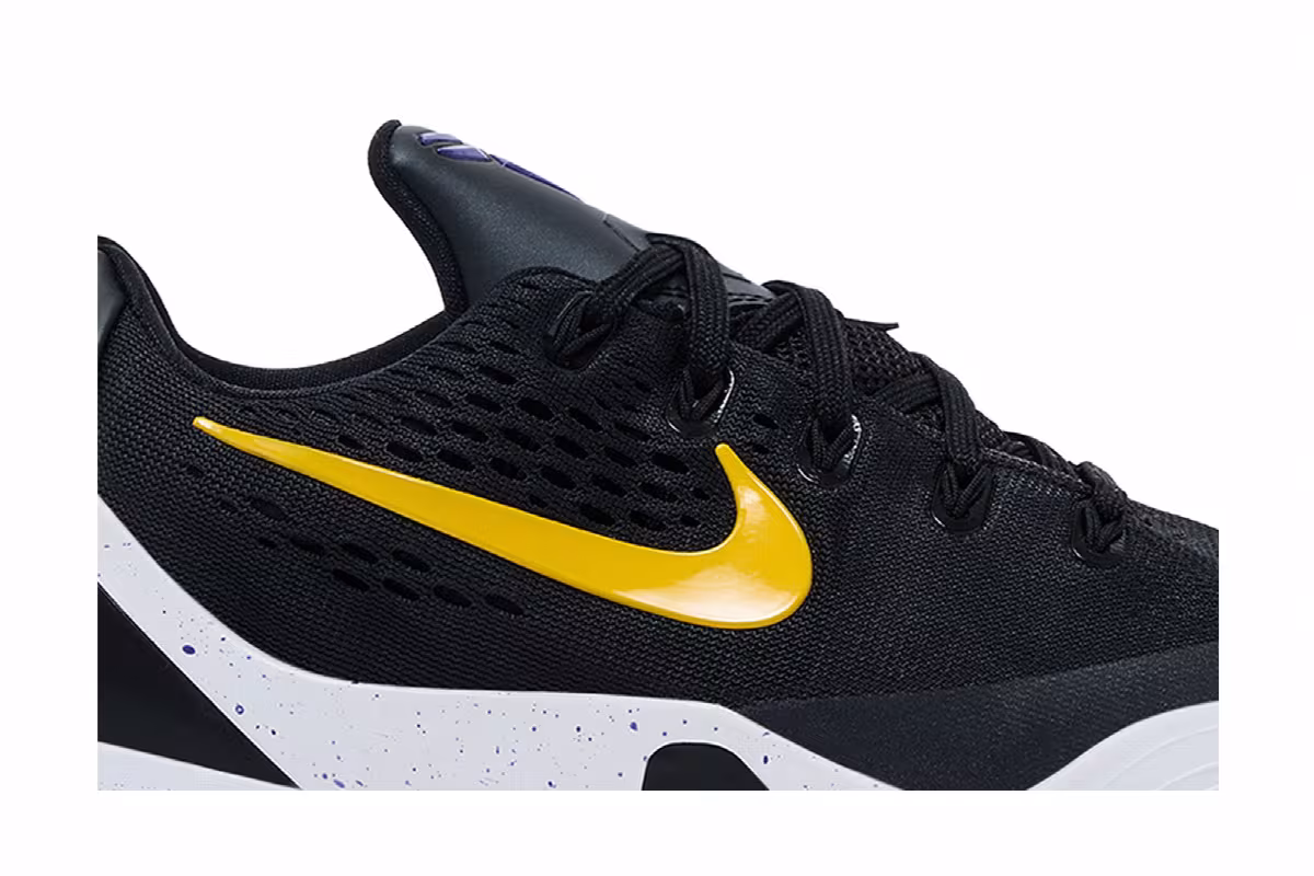 Nike Kobe 9 EM GS Lakers Away, view 3