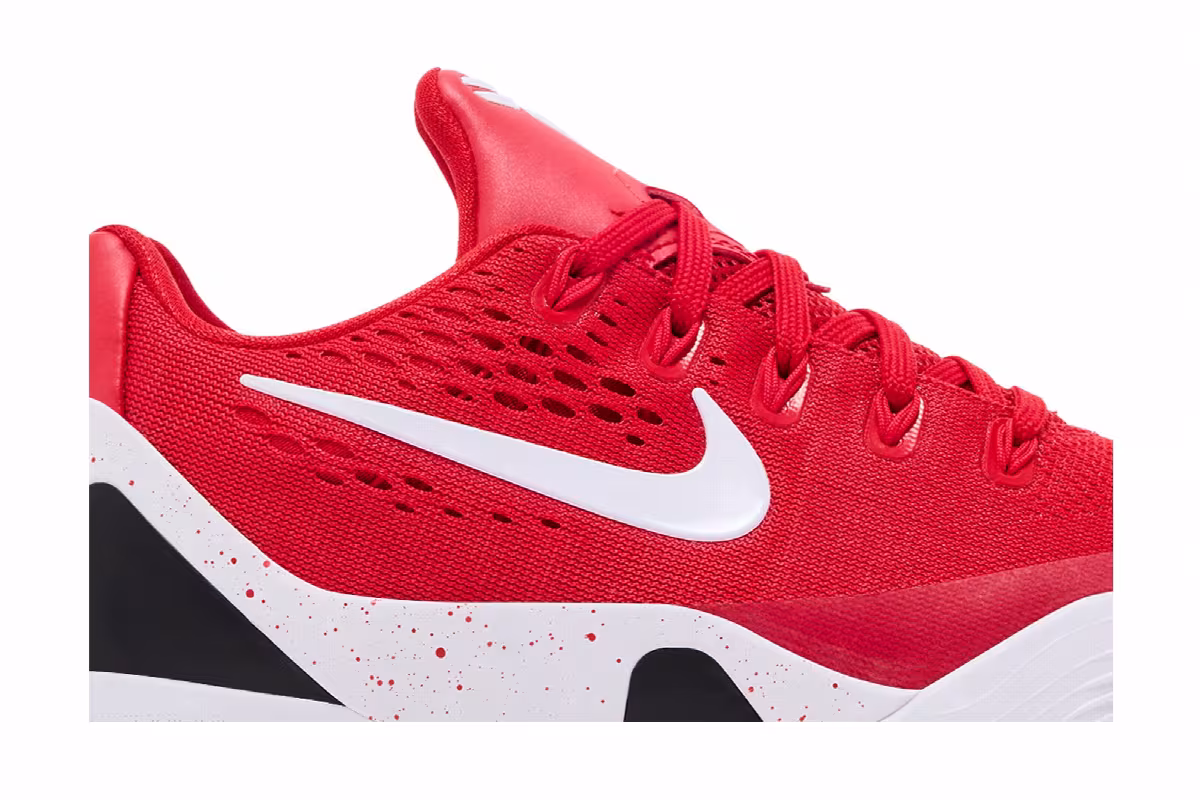 Nike Kobe 9 EM GS University Red, view 3