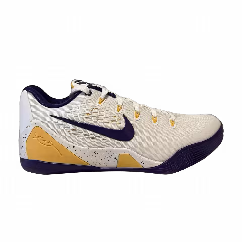 Nike Kobe 9 EM Low Protro LSU Tigers 'White' PE