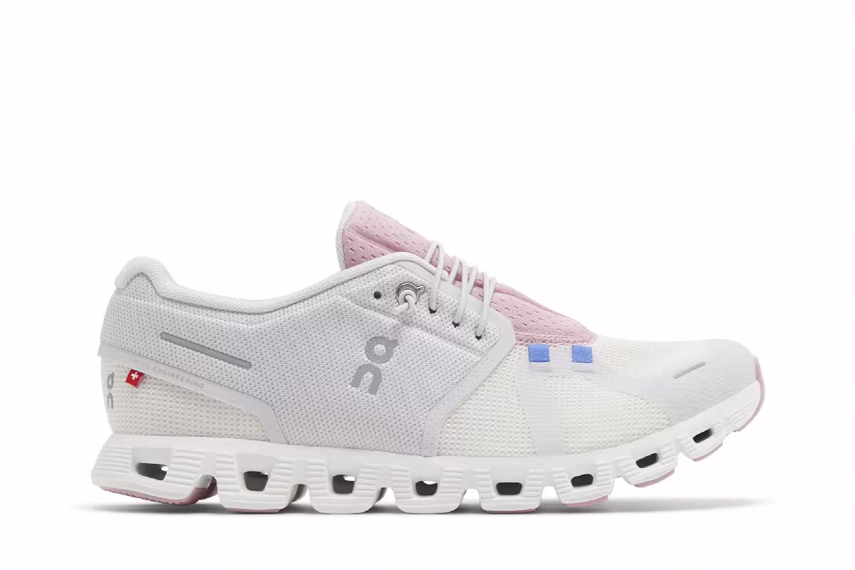 ON Women's Cloud 5 Push Ivory Blossom, view 2