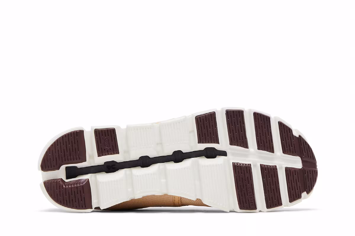 ON Women's Cloud 5 Waterproof Savannah Ivory, view 5