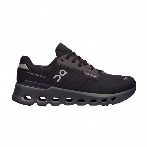 ON Wmns Cloudrunner 2 Waterproof 'Magnet Black'