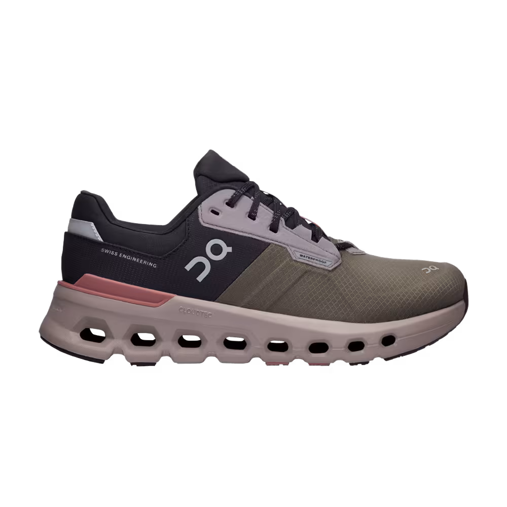 ON Women's Cloudrunner 2 Waterproof Olive Mahogany