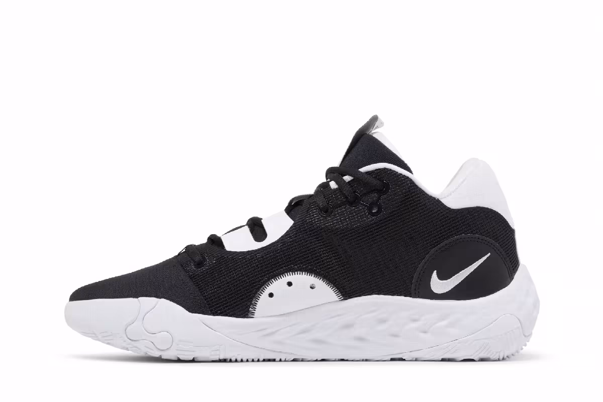 Nike PG 6 TB Promo Black White, view 4