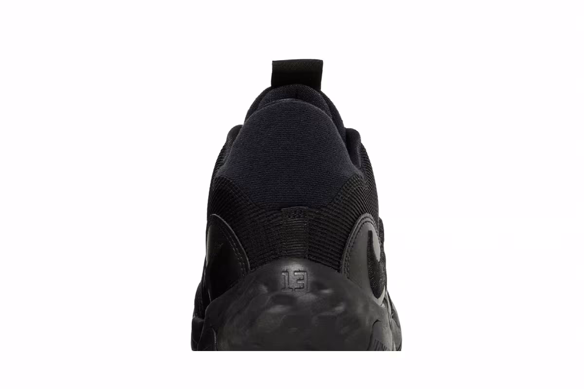 Nike PG 6 TB Promo Triple Black, view 8