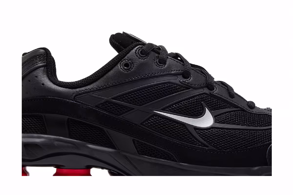 Nike Shox Ride 2 Black University Red, view 3