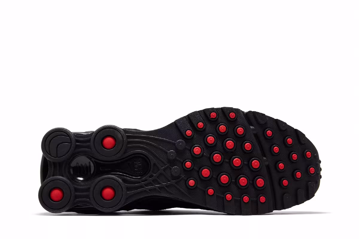 Nike Shox Ride 2 Black University Red, view 5