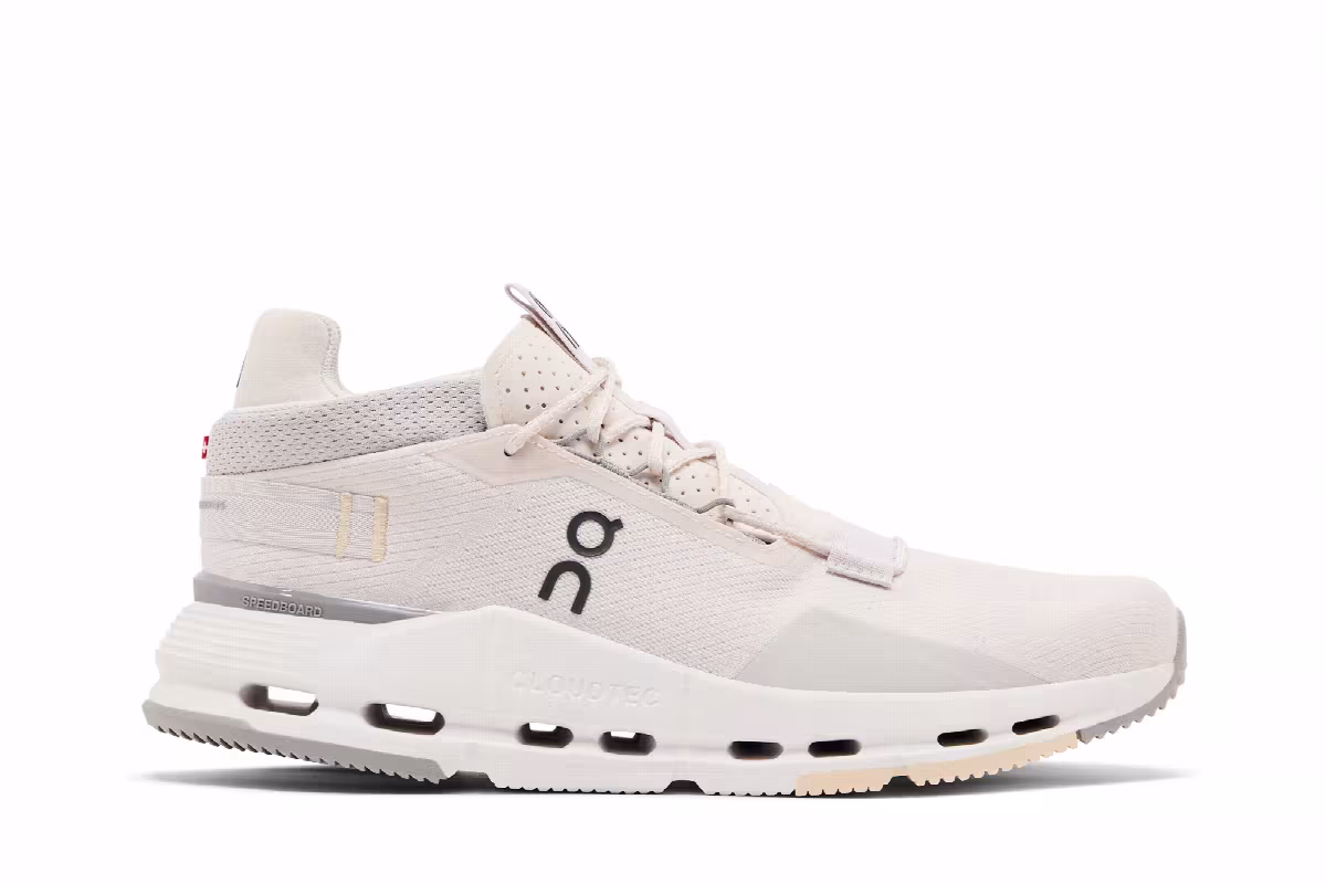 ON Women's Cloudnova 2 Sand Fog, view 2