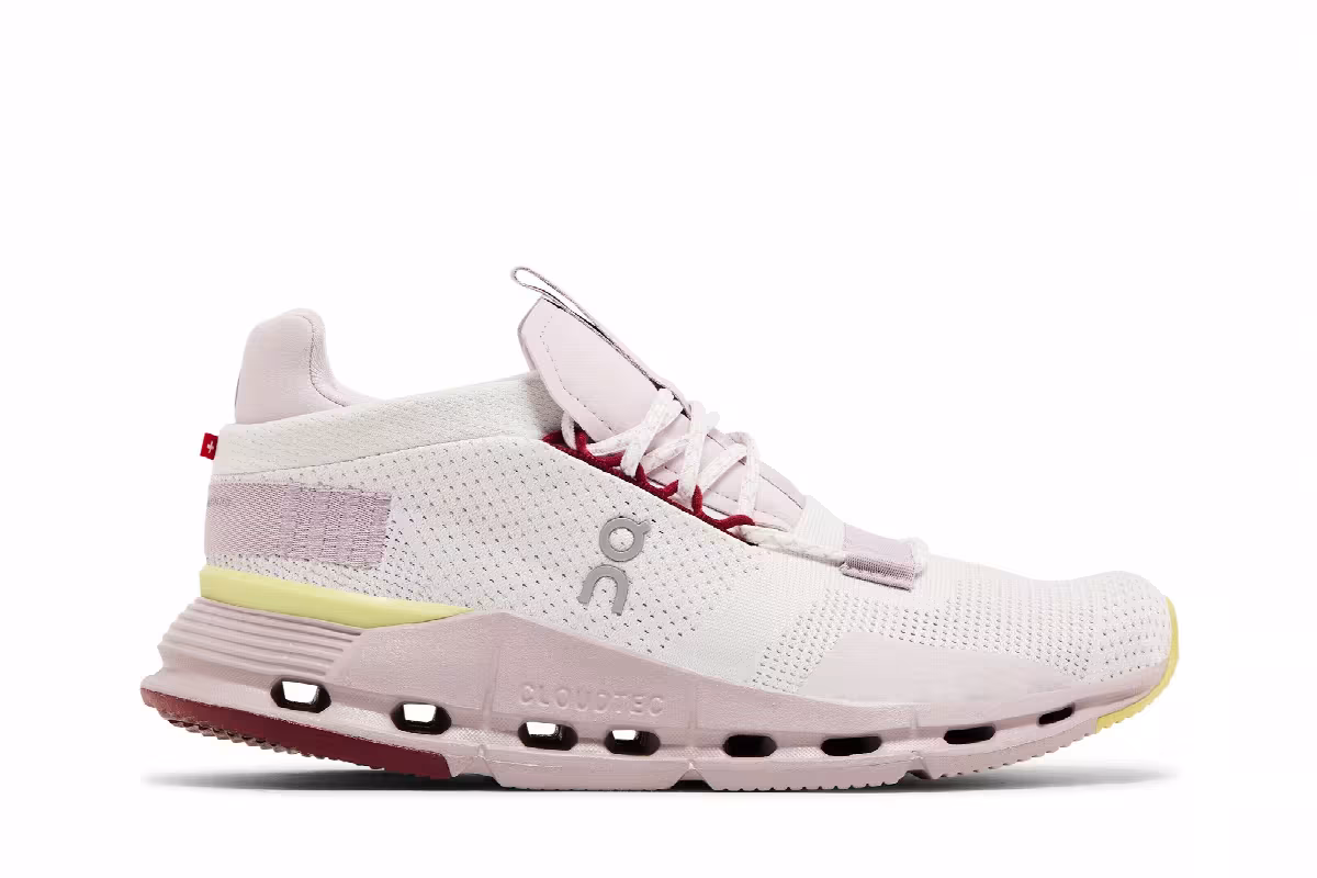 ON Women's Cloudnova Undyed White Fade, view 2