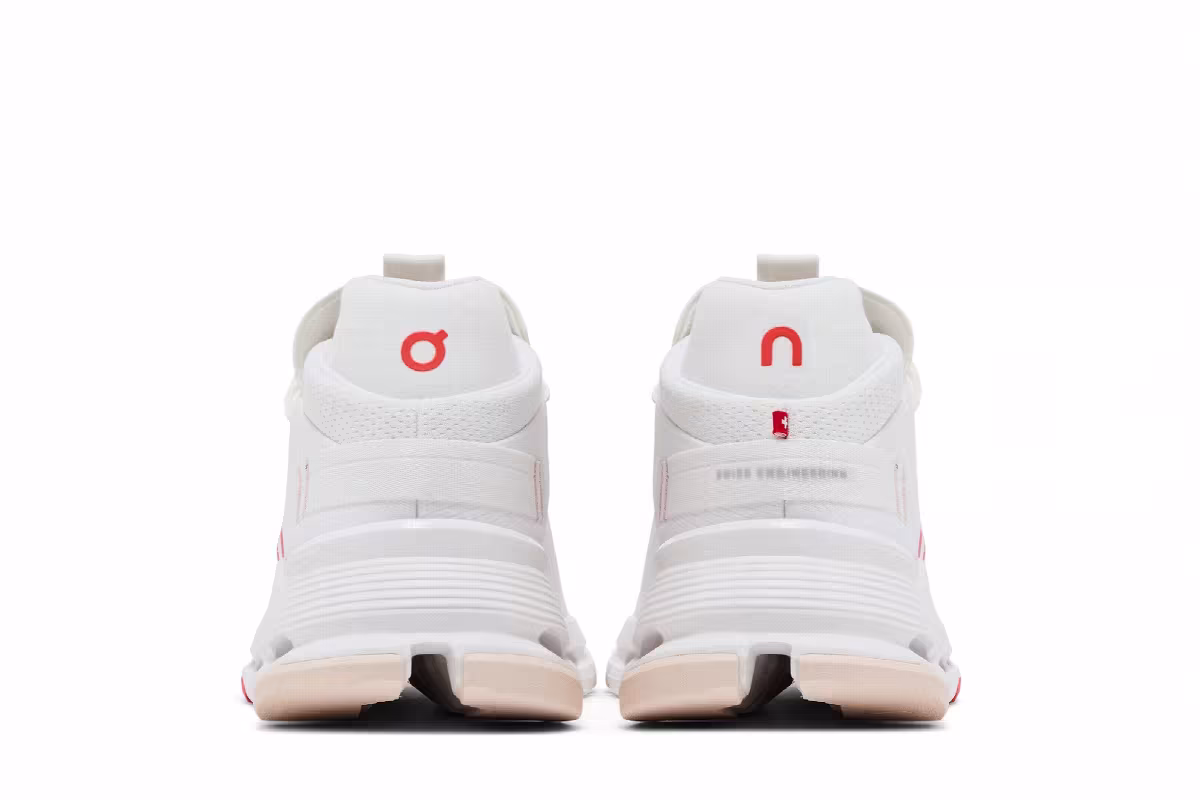 ON Women's Cloudnova 2 White Flame, view 7
