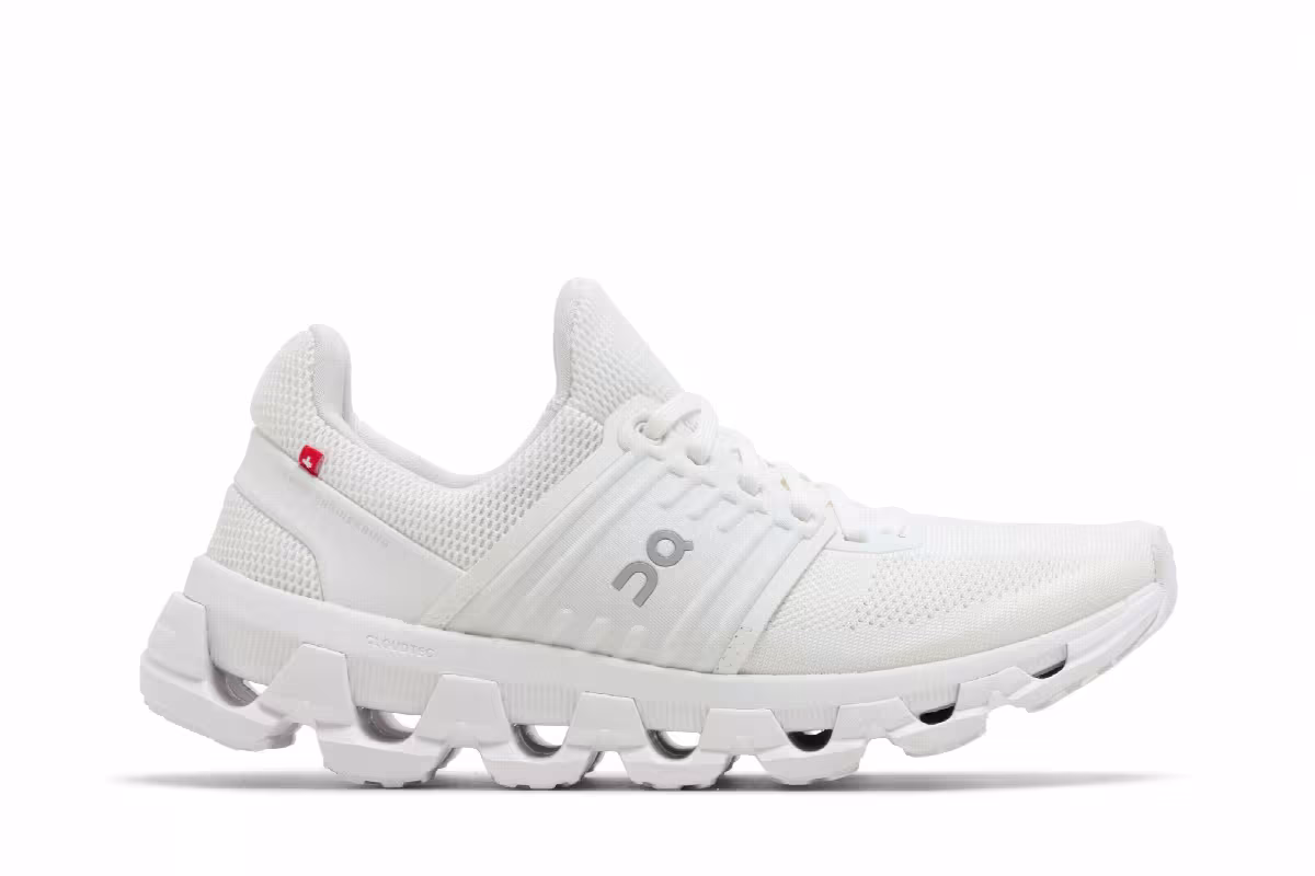 ON Women's Cloudswift 3 AD Undyed White, view 2